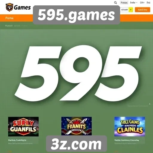 Análise das principais funcionalidades do site 595.games